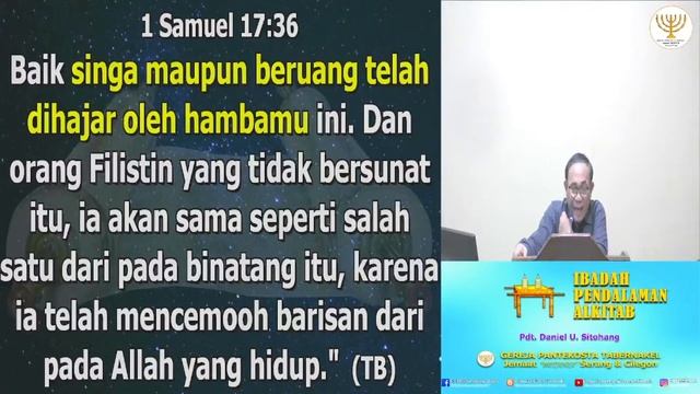 IBADAH PENDALAMAN ALKITAB, 12 AGUSTUS 2021 - KEPALA & EKOR ULAR NAGA - Pdt. Daniel U. Sitohang смотреть онлайн