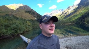 САМОЕ КРАСИВОЕ озеро в Сочи! // Поход в горы на озеро Кардывач. Поход в горы Сочи.