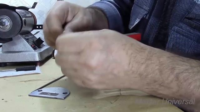 Восстановление игольной пластины на промышленной швейной машинке 22 класса.Часть2.Видео №29. смотреть онлайн