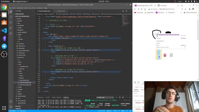 Como usar Bootstrap Icons en tu web!! смотреть онлайн