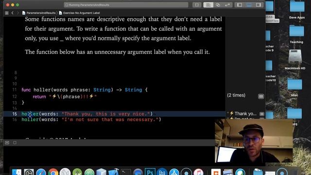 Page 17 Playground 10 - No Argument Label смотреть онлайн