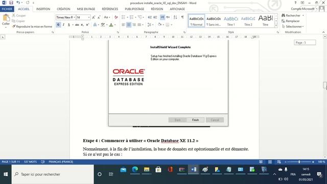 Procédure installation oracle 11g XE + sqldeveloper смотреть онлайн