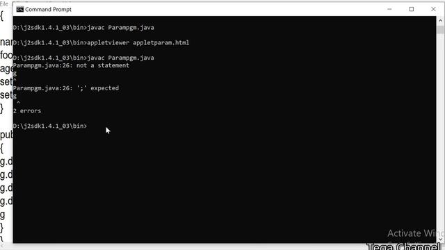 Java Applet program using param Tag-2 @teqachannel5068 смотреть онлайн