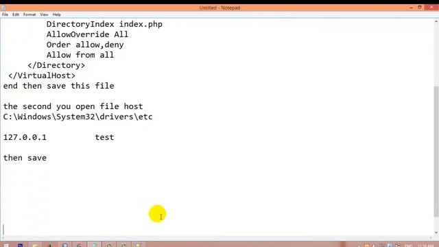 How To Set up Multiple Virtual Host with Xampp смотреть онлайн