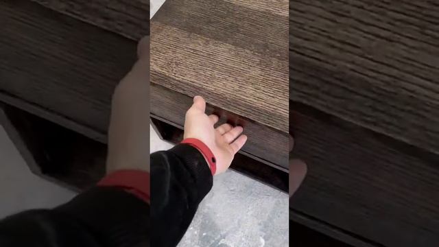 Тумба прикроватная из мдф шпон дуба - венге смотреть онлайн