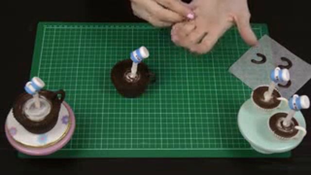Chocolate TeaCup Cake Pop with Edible Cup, Saucer & Gravity Defying Milk Jug! By Cupcake Addiction смотреть онлайн
