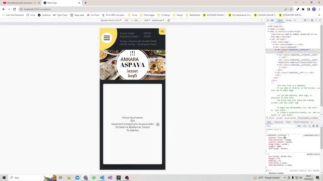 QR MENU | MERN STACK - Sipariş Ekranının Oluşturulması 2/2 (React) смотреть онлайн