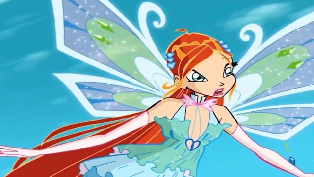 Bloom speaks weirdly while flying over Gardenia | Winx Reactions