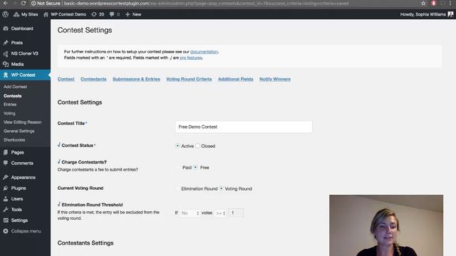 WP CONTEST - Voting Criteria Settings смотреть онлайн