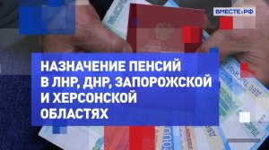 Назначение пенсий в ЛНР, ДНР, Запорожской и Херсонской областях. На законных основаниях