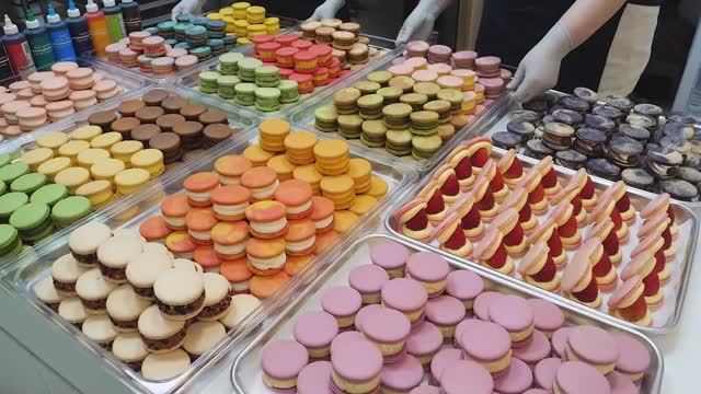 Макаруны с корейским колоритом.