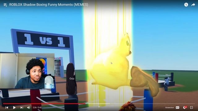 Buur Memes are INSANE! (ROBLOX Shadow Boxing Funny Moments) смотреть онлайн