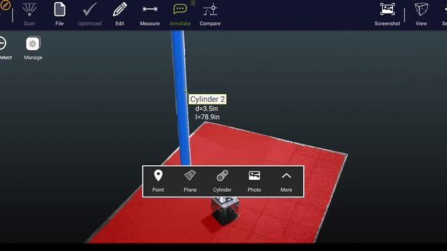 Dot3D Annotation Tutorial: 3D points, planes, cylinders, photos, measurements, & management смотреть онлайн