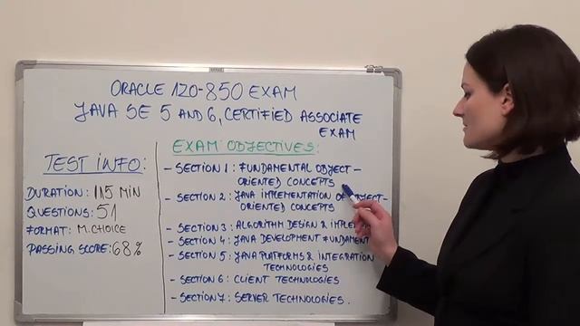 1Z0-850 - Java Test Standard Exam Edition 5/6 Questions смотреть онлайн