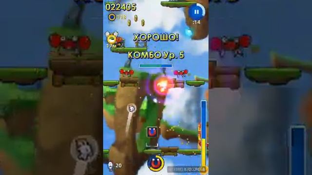 Играем в Sonic jump fever смотреть онлайн