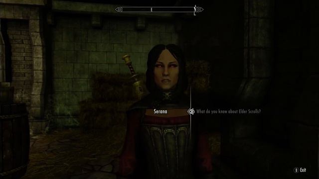 (Skyrim) I had no idea you could have this dialogue with Serana смотреть онлайн
