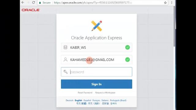 Create Online Workspace on Oracle Apex 5 | Create online Apex Account смотреть онлайн