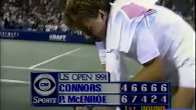 Le plus grand comeback de l'histoire (us open 1991 Jimmy Connors) смотреть онлайн