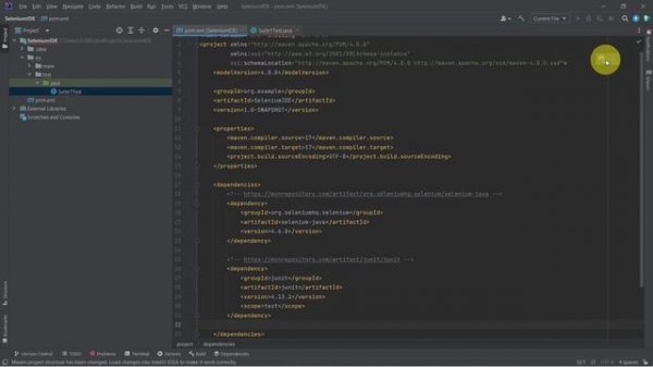 Export Selenium IDE tests to Java and JUnit. Run Selenium tests from IntelliJ IDEA