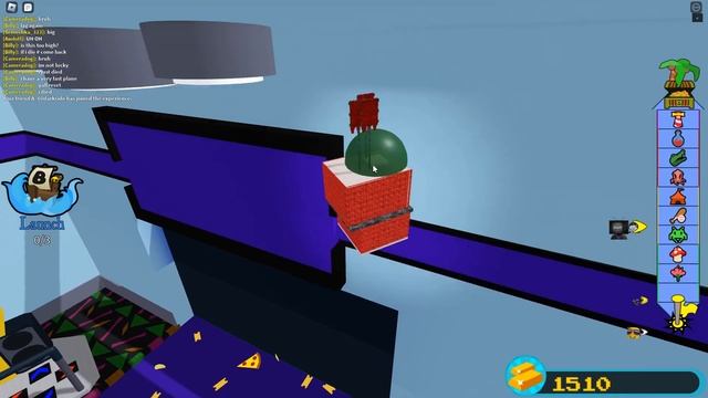 We built a FLYING HOUSE in Roblox BUILD A BOAT for Treasure! смотреть онлайн