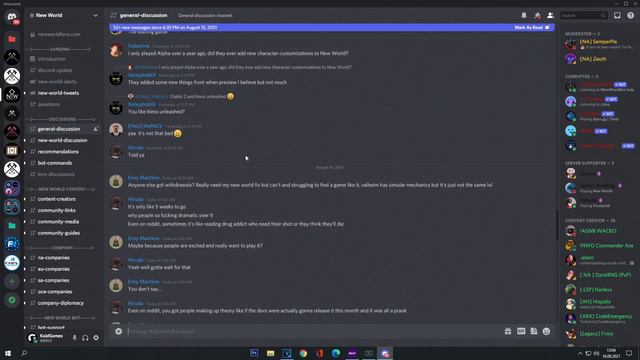 TOP 7 Best NEW WORLD Discord Servers | How To Find Players To Play With? (PVP/PVE Groups) смотреть онлайн