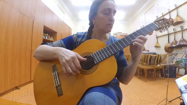 Алунелу, румынская детская песня / Гитара /ALUNELU, romanian children's song / смотреть онлайн