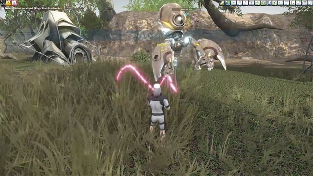 Entropia Universe-Planet Cyrene: Hunting Drill Bots смотреть онлайн