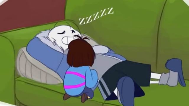 Undertale Comic = Sans X Frisk