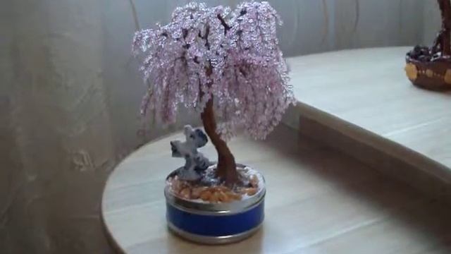 Мои бисерные работы. Бонсаи.Часть 3.Продвижение картины "Шкода-2". смотреть онлайн
