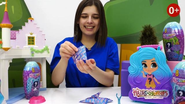 Hairdorables: распакуй и играй в новые куклы! - Игры в куклы подружки для девочек. смотреть онлайн