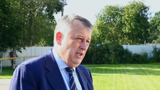 Александр  Дрозденко: Интервью в Горбунках