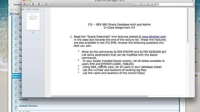 Oracle Database - Lecture 6 смотреть онлайн