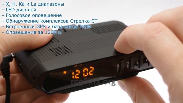 Видеорегистратор с радар-детектром и GPS 5-в-1 смотреть онлайн