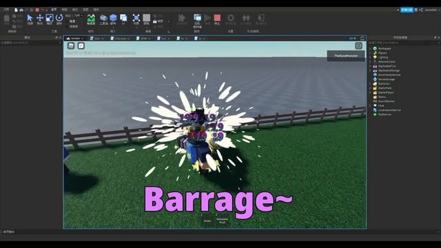 Trying To Create A JoJo Game In Roblox Studio P6 смотреть онлайн