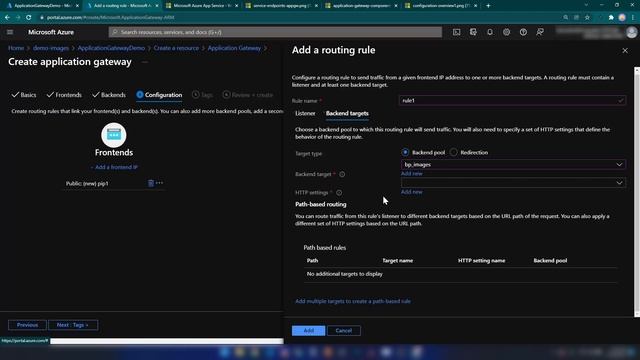App Service Application Gateway Configuration смотреть онлайн