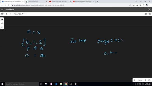 Loops | Python Loop | HackerRank Solution | Easy | Introduction | Hindi смотреть онлайн