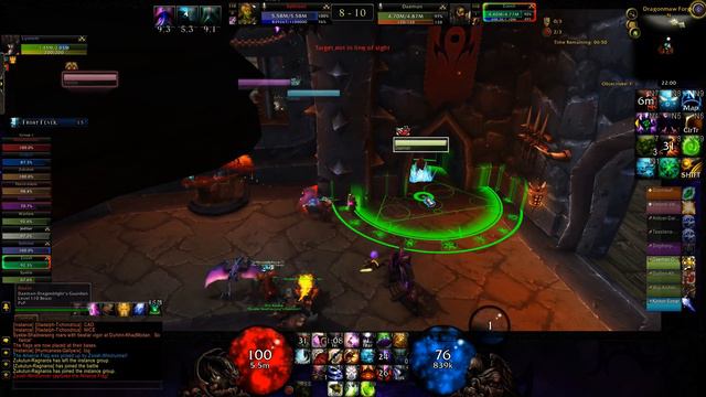 Wow Legion Warlock Pvp Twin Peaks Dots and Death смотреть онлайн