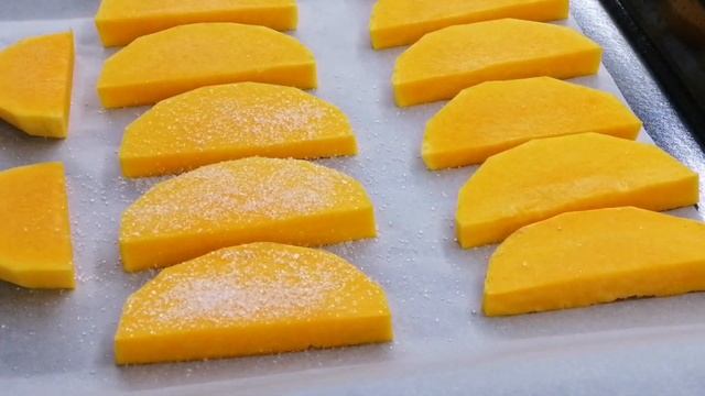 Тыква в духовке! Самый полезный десерт! #тыква #вдуховке #видео #video