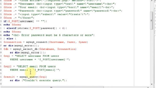 Login system php (part4) смотреть онлайн