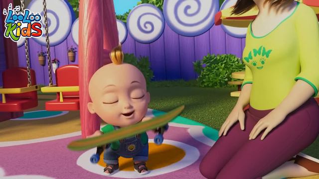 🐒 Five Little Monkeys Jumping on the Bed | 1 Hour of LooLoo Kids Nursery Rhymes & Laughter 🛏️ смотреть онлайн