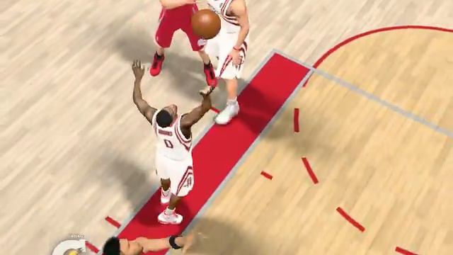 nba 2k11 chris kaman to my player alley-oop. смотреть онлайн