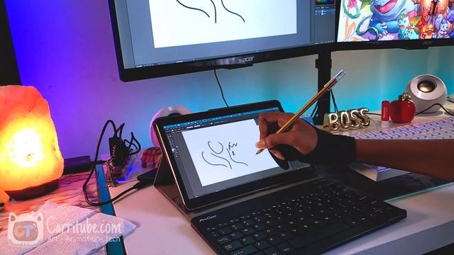 ✏️Clip Studio on Android !?!? Turn your Device into a Drawing Tablet!? смотреть онлайн