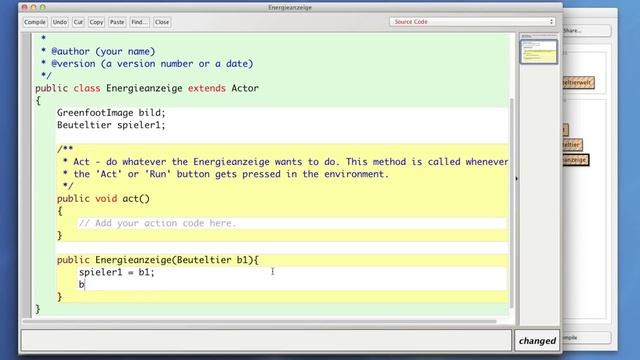 Greenfoot Java Tutorial 6 - Vollendung des Beuteltierspiels - Full HD смотреть онлайн