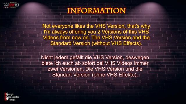 WWE2K19 | The Road Warriors VS. The Blade Runners | VHS & NORMAL LOOK | Gameplay смотреть онлайн