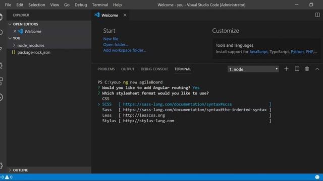 Tutorial 1 How to Install Angular CLI | Complete Angular Tutorial Series | Angular For Beginners смотреть онлайн