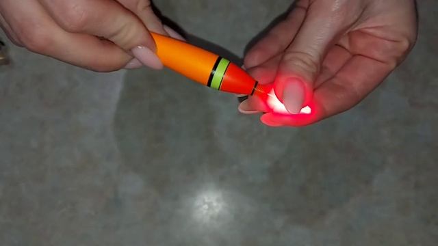 Светящийся поплавок на батарейке | Обзор смотреть онлайн