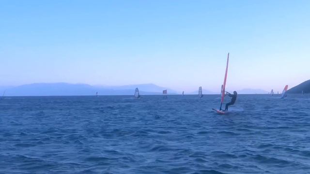 Windsurfing in Vasiliki 2020 #Fails смотреть онлайн