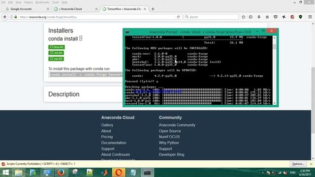 tensorflow windows installation tutorial смотреть онлайн