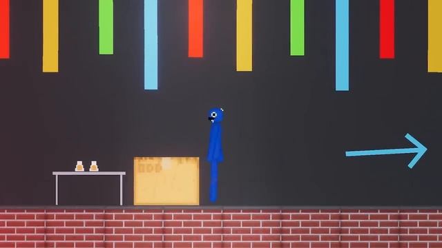 If I Could Play As Blue In Roblox Rainbow Friends - Roblox Rainbow Friends - People Playground смотреть онлайн