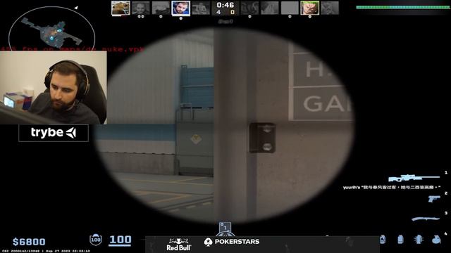 Pugzão FURIOSO na Nuke do CS2! Confia na call do Professor смотреть онлайн
